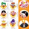 48 Pcs-Halloween Craft Kits for Kids,DIY Handicraft Make Your Own Stickers